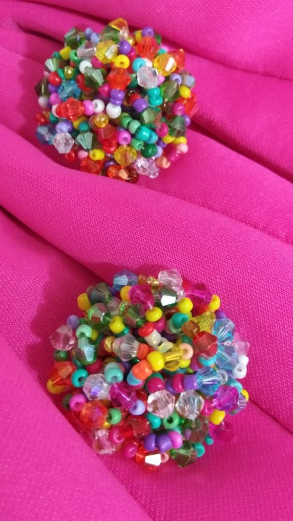 confetti earrings